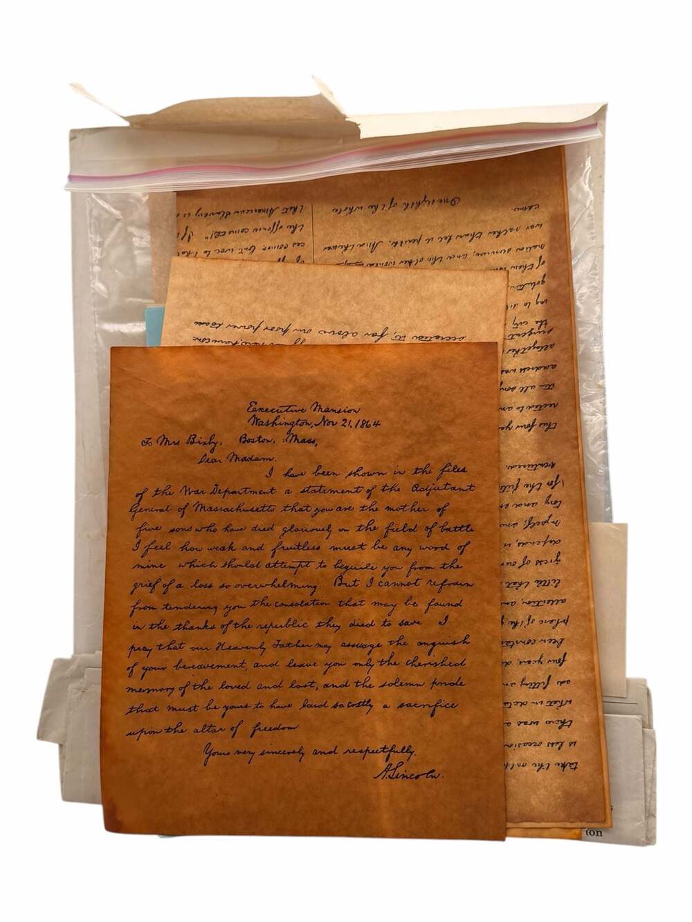 Civil War Reproduction Set: Lincoln Writings & Union/Confederate Currency